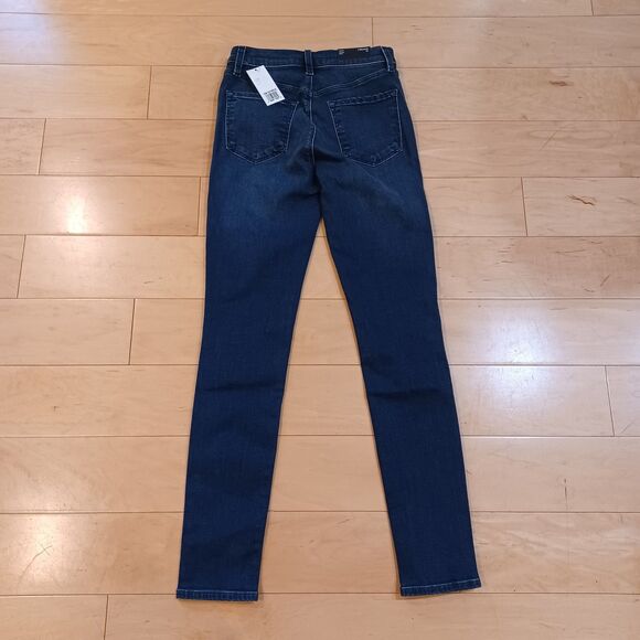 NWT J. Brand Maria High Rise Skinny Leg Jeans Fasten Dark Blue Wash Size 26 - Picture 4 of 10